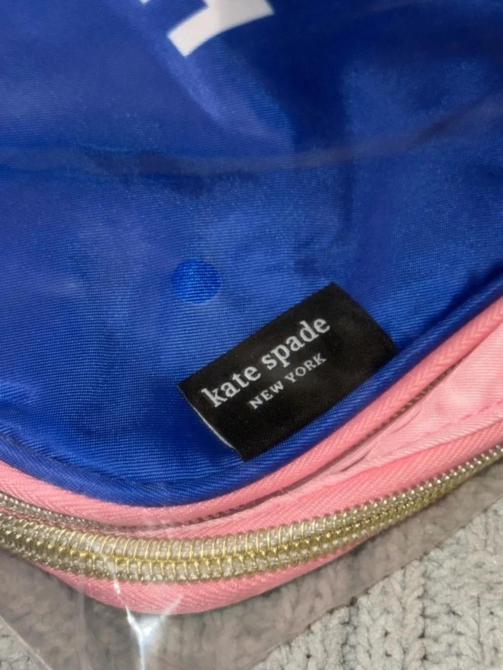 Kate Spade New York Two-Sided Travel Laundry Bag